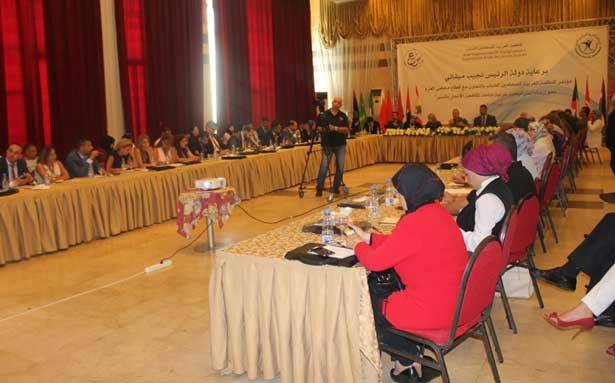 مؤتمر مكافحة الإتجار بالبشر
ومحاضرة عن دور قوى الأمن في مكافحتها