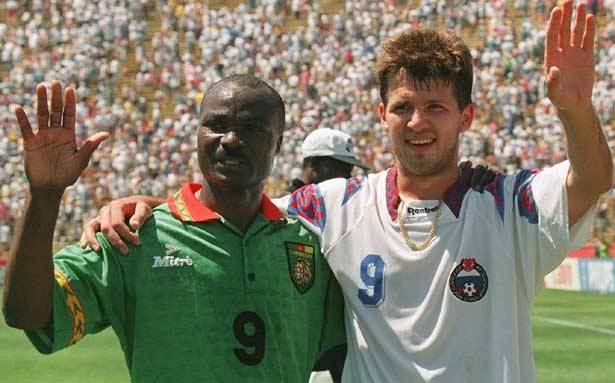 ميلا وسالينكو يلتقيان في ستانفورد
ويتذكران مونديال 1994 الأميركي