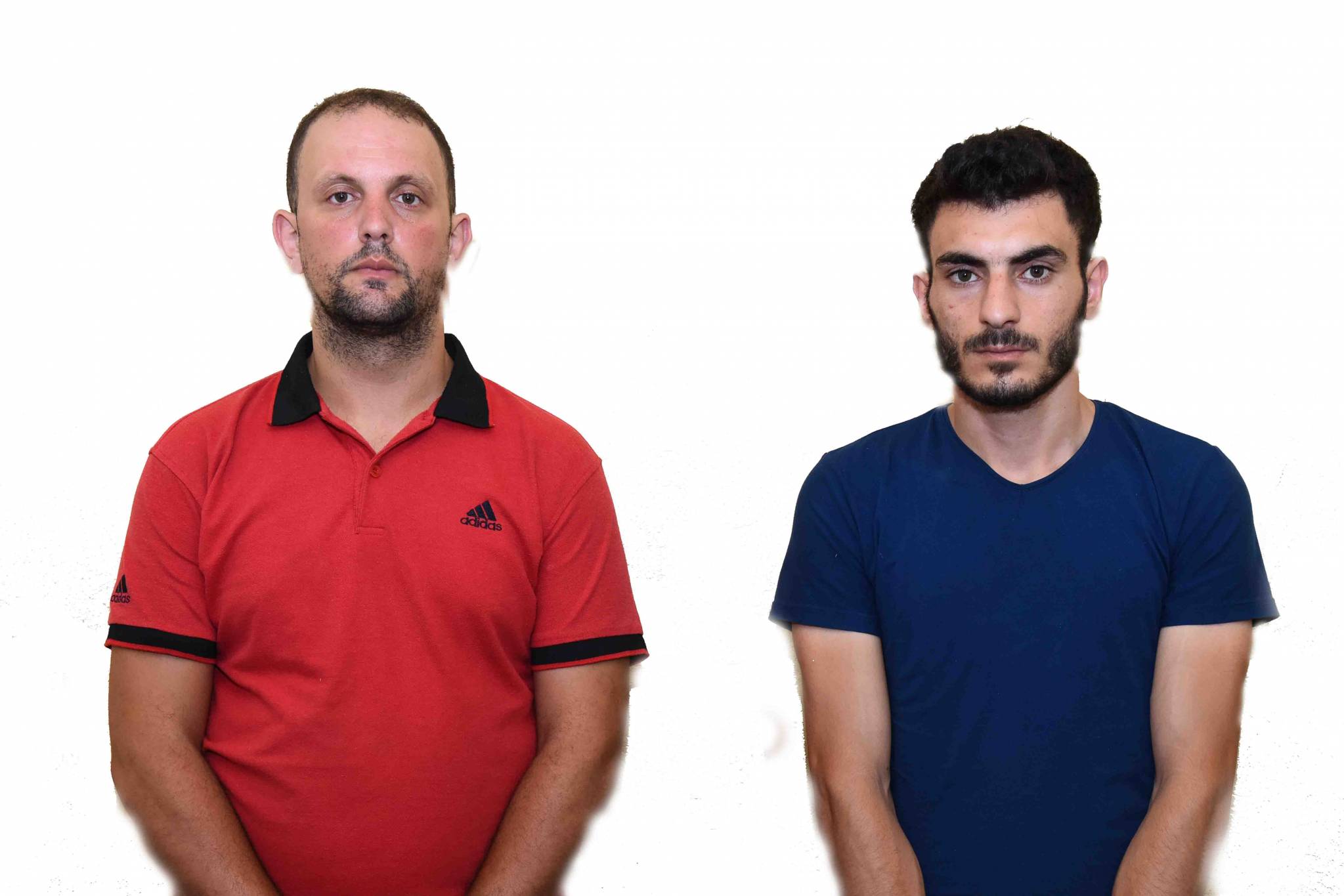 تعميم صورة موقوفَين بجرم سلب وانتحال صفة أمنية