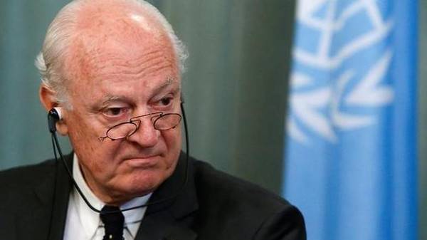 دي ميستورا: هناك أدلة على أن هجوماً بالغاز وقع على حلب