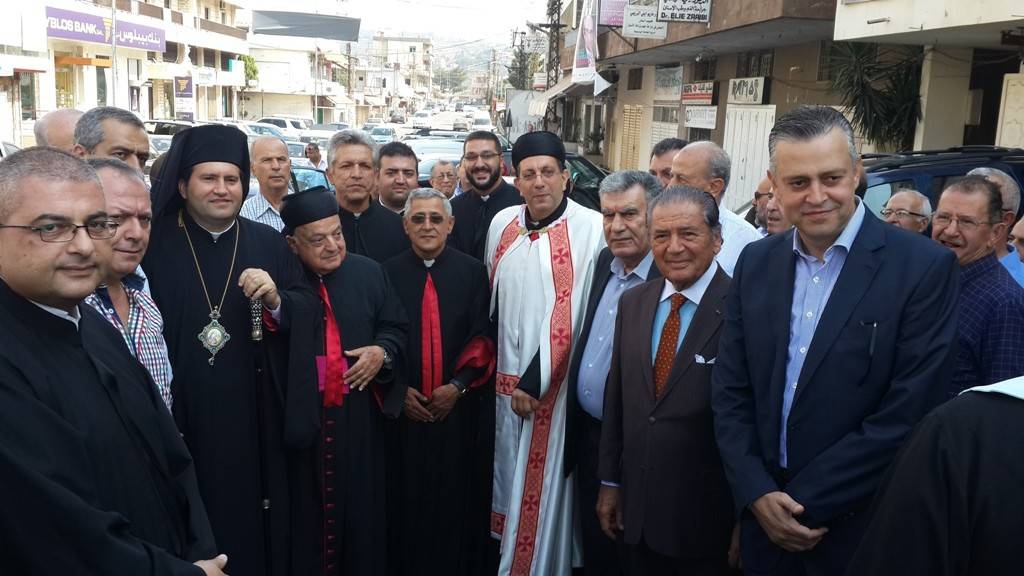 نفاع زار القبيات وعندقت بعد سيامته مطرانا معاونا للراعي
