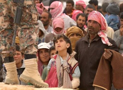 العاهل الاردني: الاردن لن يقبل باي حل لازمة اللاجئين السوريين على حسابه