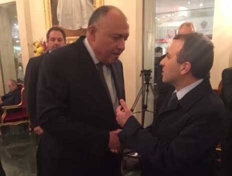 باسيل بعد لقائه وزير خارجية مصر: مصر خير من واجه الارهاب والحل الوحيد للنازحين بعودتهم الى بلادهم