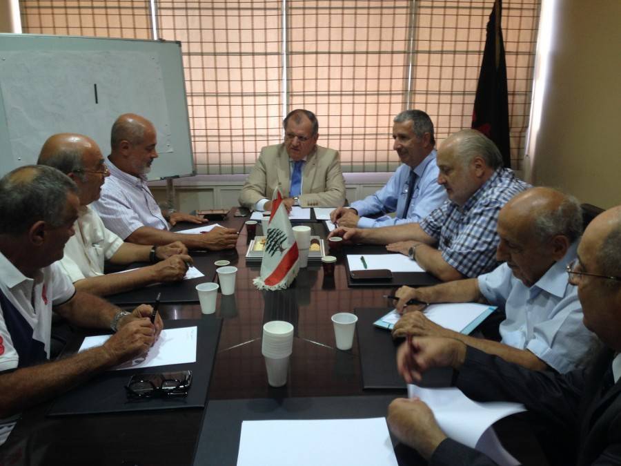 الاتحاد من اجل لبنان بحثت مع حركة الأرض دراسة بيع أراضي المسيحيين
