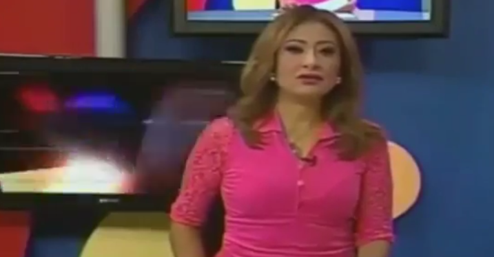 بالفيديو:  شيطان يقفز على امرأة أثناء مقابلة عن طرد الأرواح الشريرة!