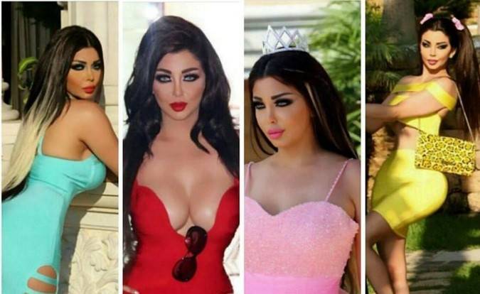 رولا يموت تُغازل نفسها.. 
