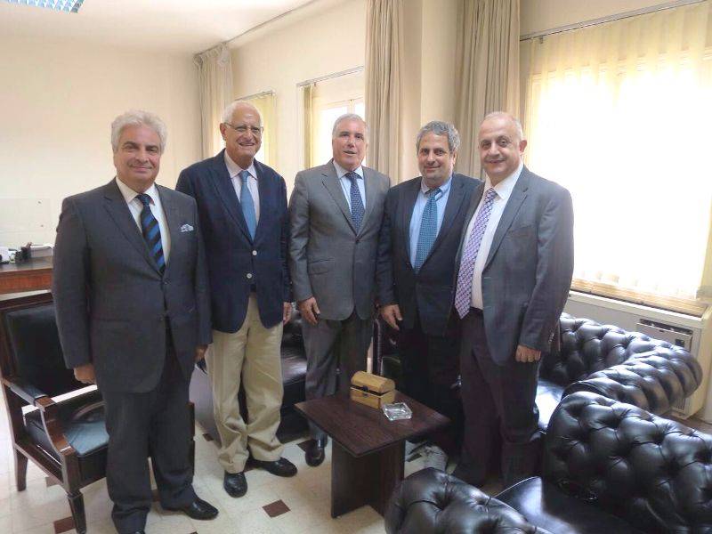 وفد من رجال الأعمال اللبنانيين الفرنسيين زار جمعة