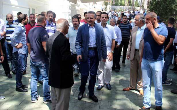 إرسلان التقى وفوداً في عاليه وجال في الشوف مُعزياً
