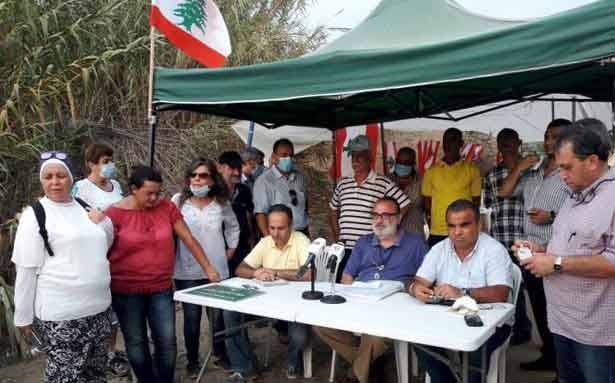 الكتائب : لن نسمح بتمرير المشروع الملوث وتحرّكنا مُتواصل