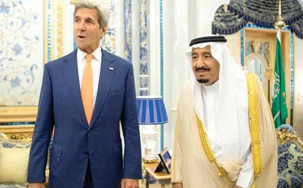 كيري أبلغ السعودية مبادرة للحل في اليمن :
لا حل عسكرياً والحوثيون جزء من الحكومة