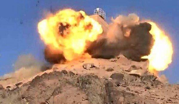 القوة الصاروخية والمدفعية اليمنية تقصف مواقع سعودية في جيزان ونجران