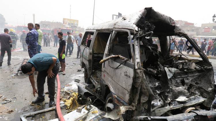 قتلى وجرحى في تفجير انتحاري جنوب بغداد