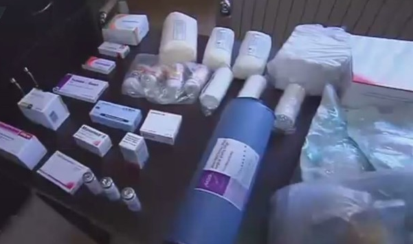 مساعدات روسية طبية لمشفى في حلب