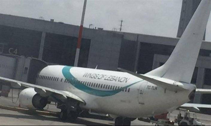 كيف ردت شركة طيران "اجنحة لبنان" على مسألة هبوط طائرة لبنانية في مطار اسرائيل؟