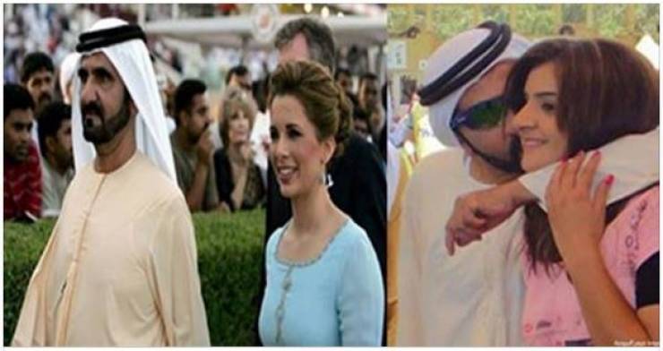 قُبلة حاكم دبي لزوجته امام الجميع تعود و تُثير الجدل من جديد