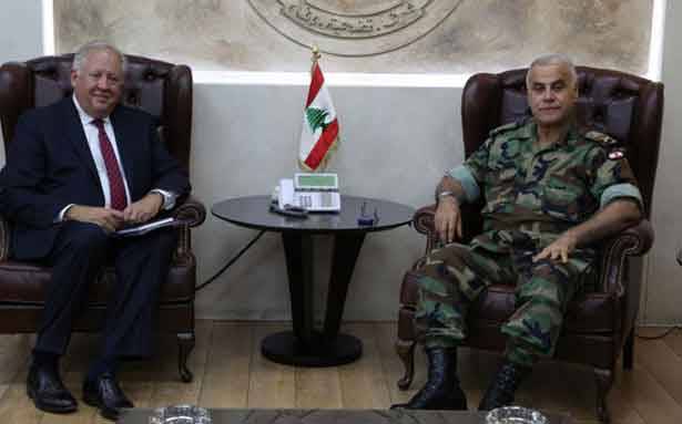 بحث مع باسيل وقهوجي أوضاع لبنان والمنطقة
شانون : إطمئنوا... مُستمرّون في دعمكم