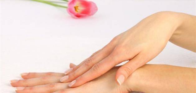 خلطة طبيعية للتخلص من جفاف اليدين