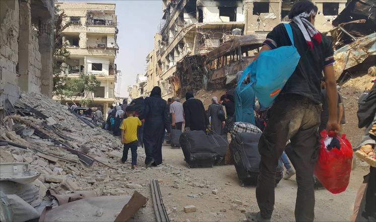 22 طفلاً مفقودين في داريا