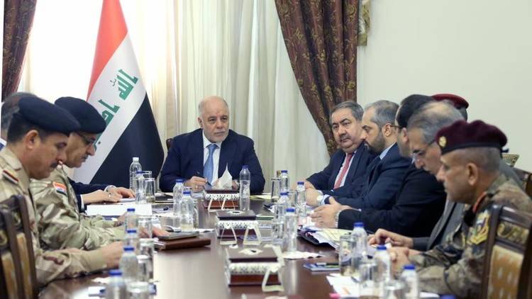 العبادي يوجه بإخراج مستودعات العتاد خارج المدن