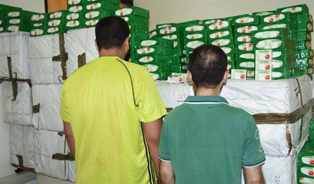 احباط عملية تهريب مليون وخمسين ألف حبة "tramadol" الى لبنان عبر المطار!