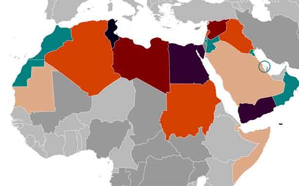 خريف عربي  في ربيع صهيوني