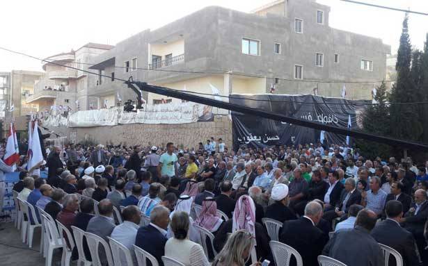يعقوب في ذكرى الامام الصدر:
يعتدون على اهل القضية لاجل القذافي