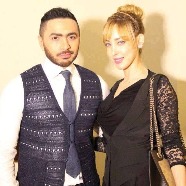 بالصورة.. هل هاتان الفتاتان هما ابنتا تامر حسني؟