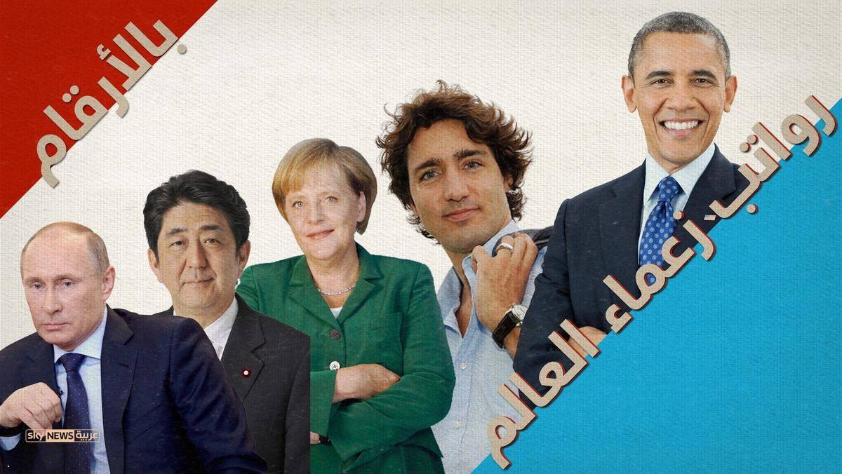 إنفوغرافيك.. إليكم رواتب زعماء العالم