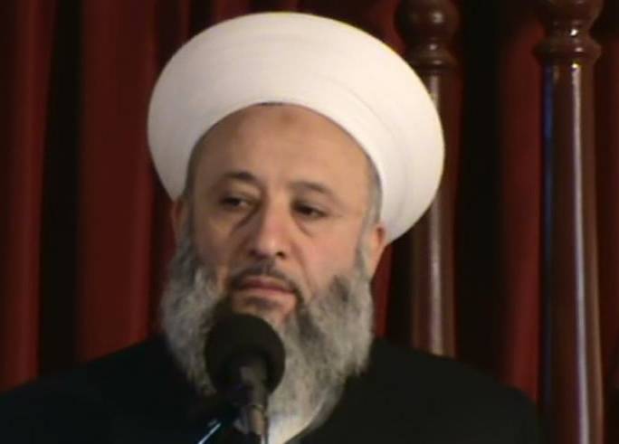 حمود التقى وفودا وفاعليات وحاضر عن زوال اسرائيل