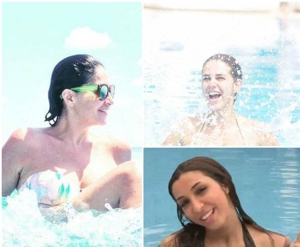 فنانات أثرن الجدل بصورهن في المسبح.. هذه الفنانة الأكثر الجرأة