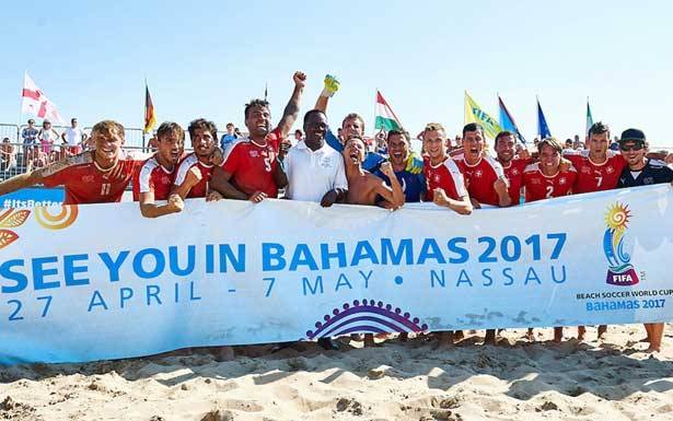 تأهل بولندا والبرتغال وسويسرا وإيطاليا إلى الباهاما 2017