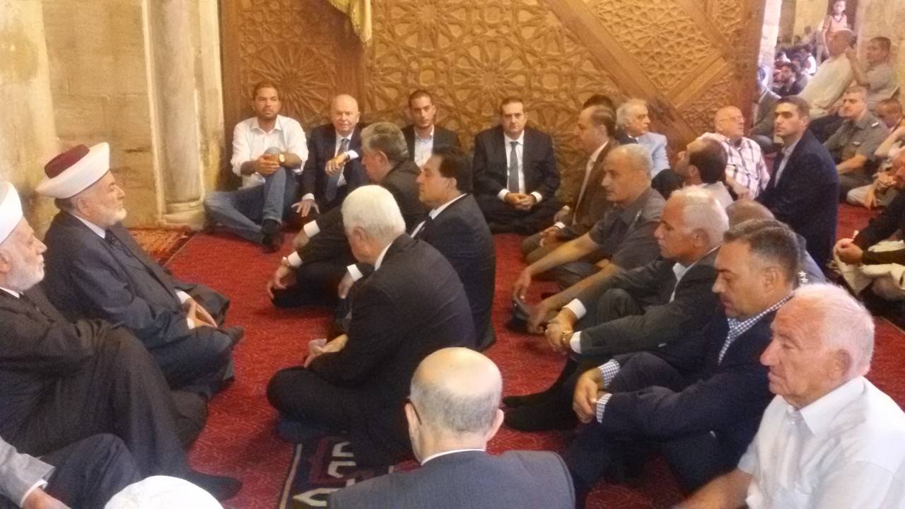 الشعار في خطبة العيد: اسرائيل المستفيد الاول من التقاتل المذهبي