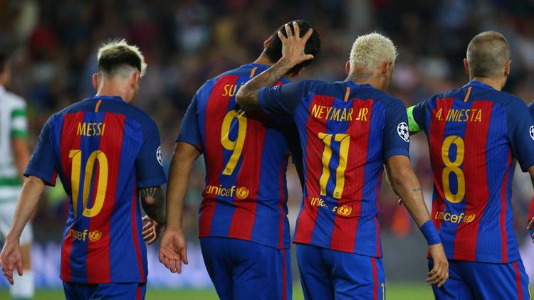 دوري الأبطال.. برشلونة يسحق سيلتك بسباعية نظيفة