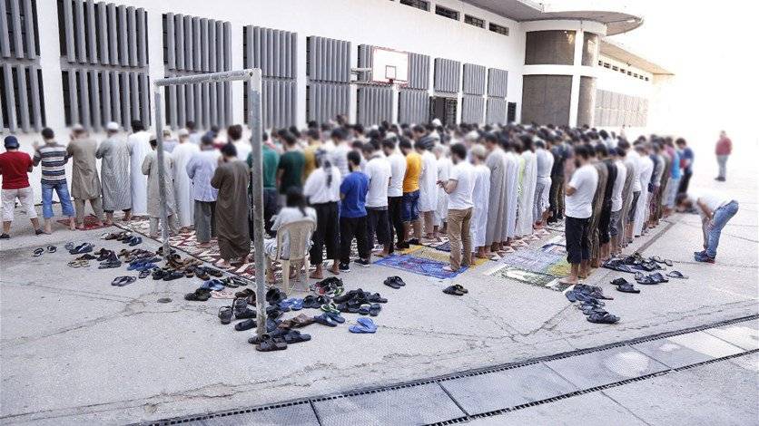 سجناء رومية احتفلوا بعيد الأضحى