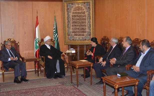 تلقى دعوة من الراعي للمُشاركة في يوم الصلاة في حاريصا
قبلان : على زعماء العالم
إقفال مصانع السلاح