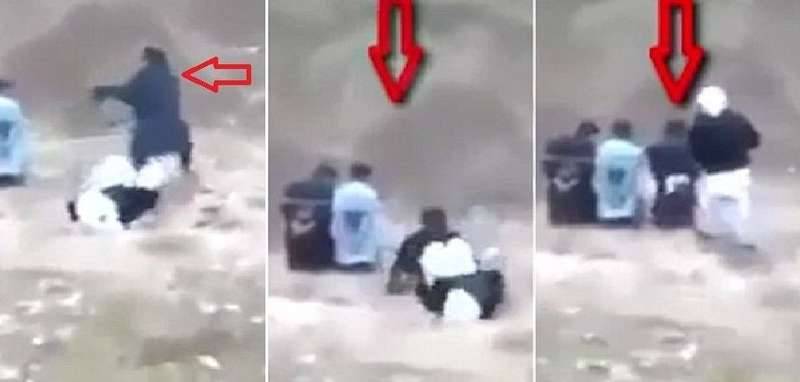 قبل إعدامه بثوان.. رجل يخطف سلاح "الدواعش" ويطلق النار عليهم (فيديو)