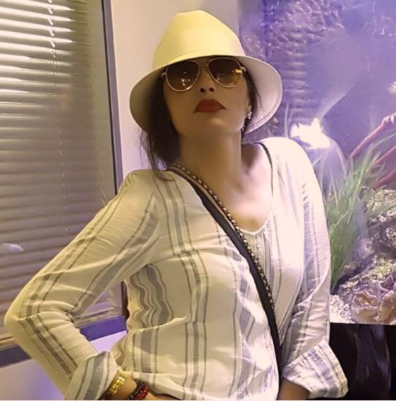 بالصورة: شريهان بالحجاب في أجدد ظهور لها