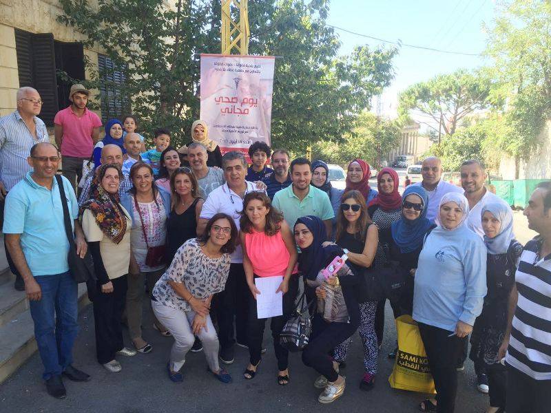 يوم طبي مجاني لجمعية عطاء بلا حدود في فالوغا