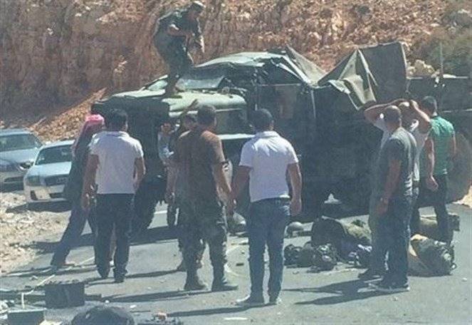 بالصور: حادث مروع يودي بحياة عسكريين مغوارين في الجيش اللبناني !