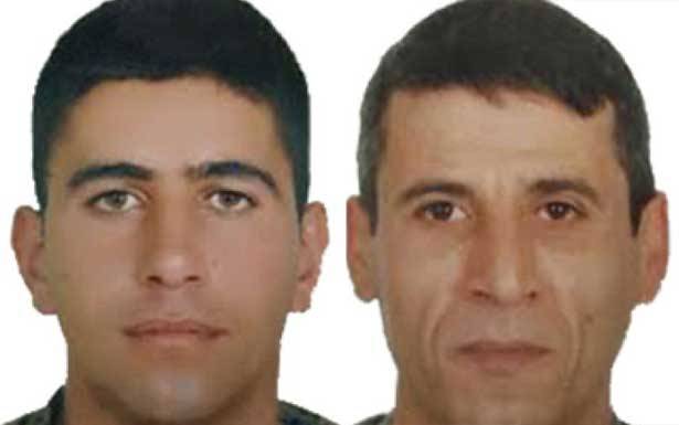 قيادة الجيش نعت المؤّهل أول
ابراهيم علوان والرقيب أيّوب حمدان