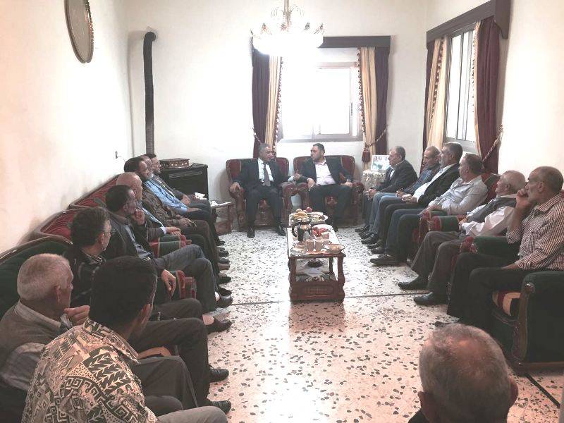 قاسم هاشم خلال لقاء وفد الجماعة: التحرك الرسمي أمام اعتداء العدو على سيادتنا كان خجولا