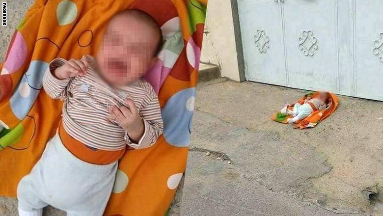 صورة رضيع ملقى في شارع تونسي تخلق ضجة بفيسبوك.. والوزارة المعنية تتدخل