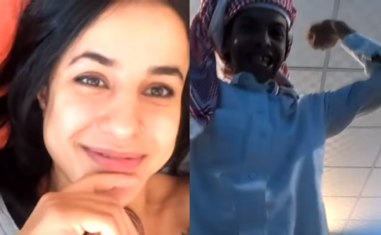 فيديو: أبو سن يعود من جديد.. فتاة عربية تنعته بـ'المُز' وترقص معه!