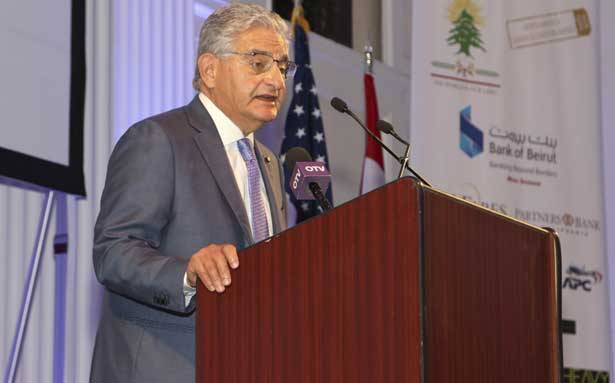 خلال مشاركته في مؤتمر الطاقة الإغترابية
صفير يطلق خطة لدعم الشباب اللبناني