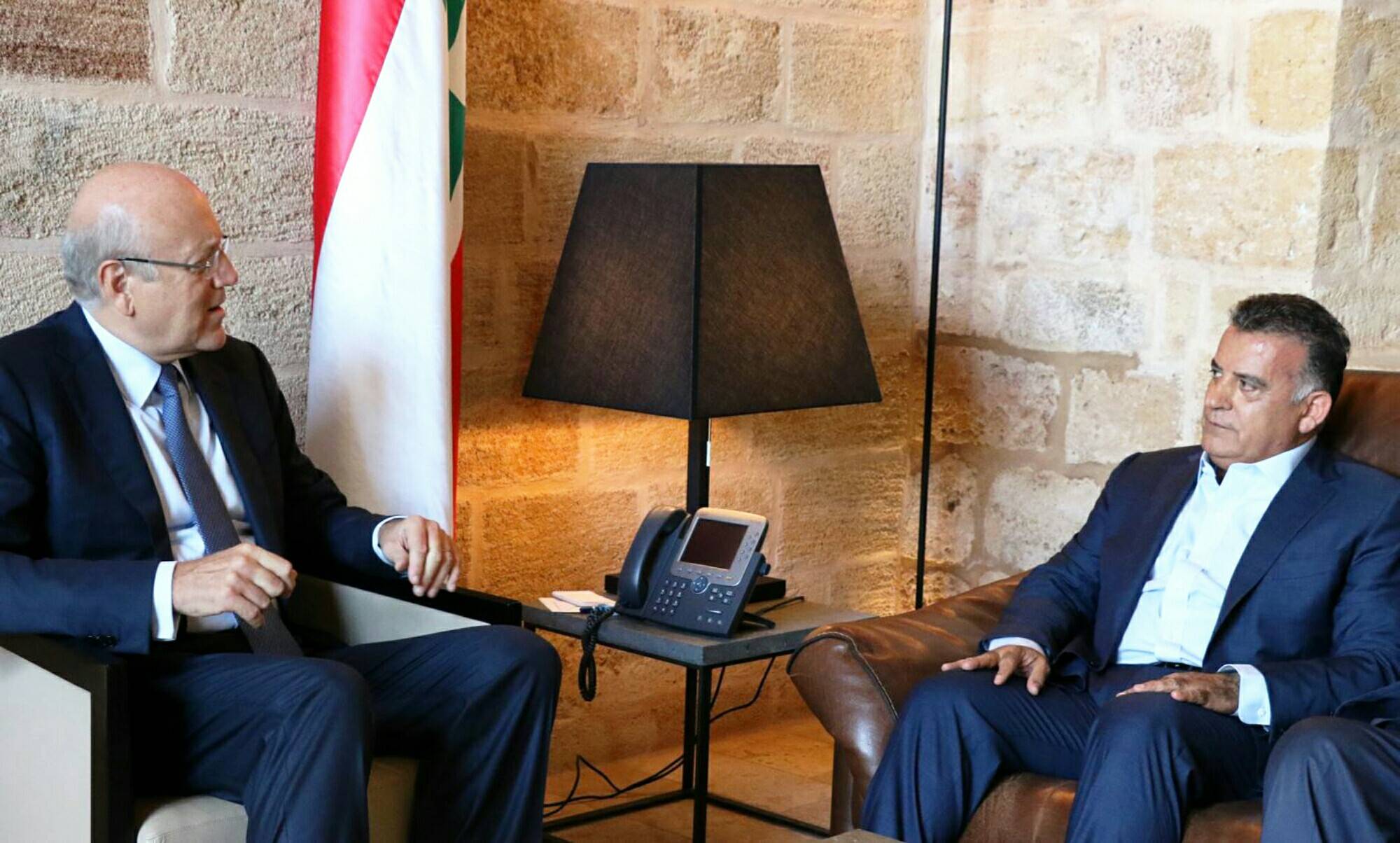 ميقاتي استقبل اللواء ابراهيم: وجوده في طرابلس دليل على رعايته كل المناطق