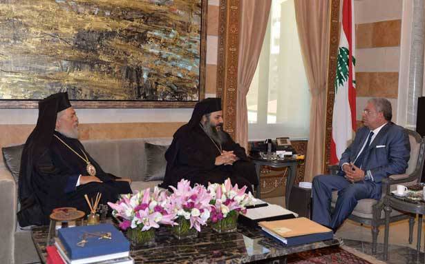 المشنوق عرض التطورات مع بقرادونيان