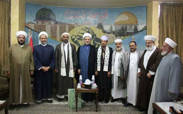 وفد من رابطة علماء اليمن
زار «تجمع العلماء المسلمين»