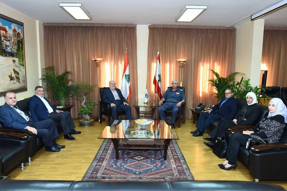 بصبوص استقبل رئيس جمعية الارشاد والاصلاح