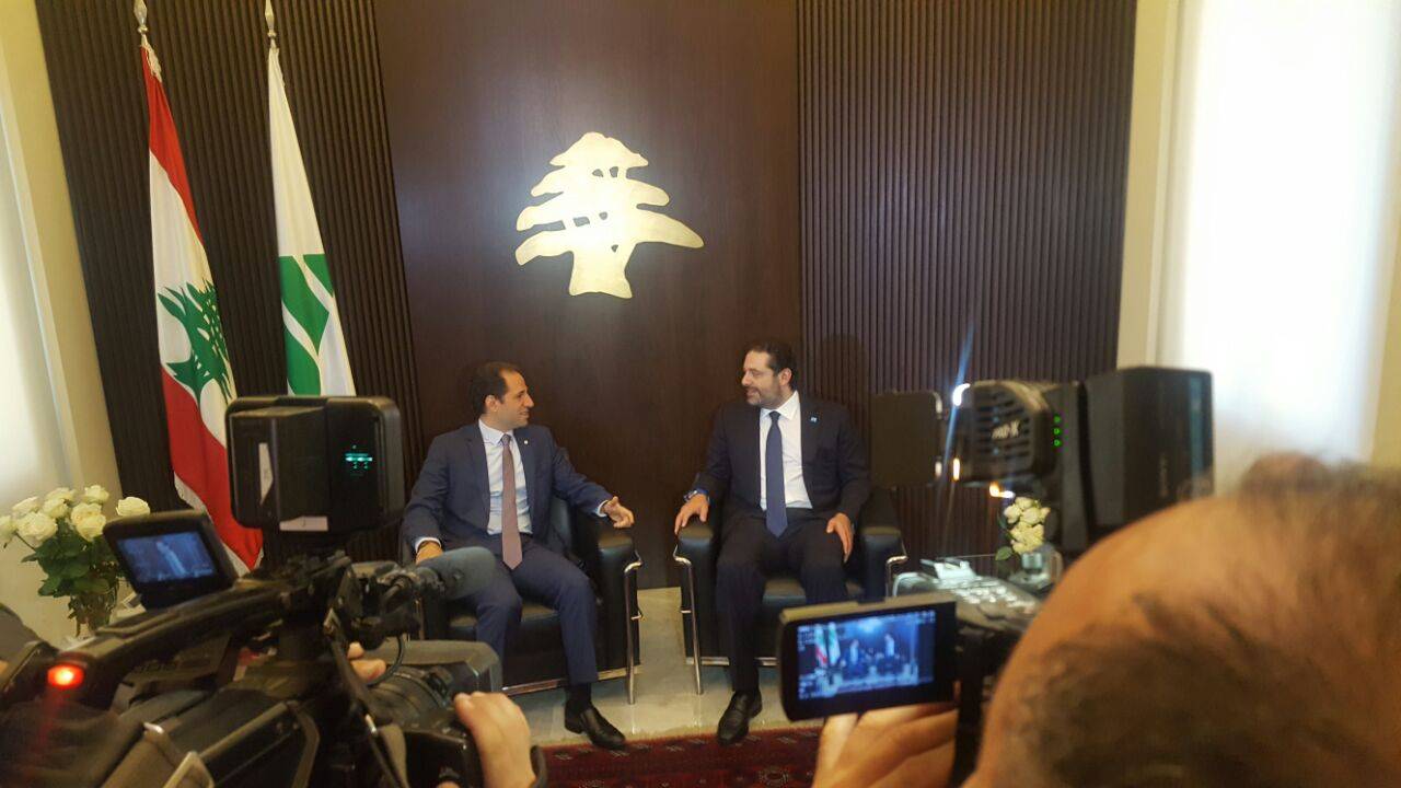 الحريري زار الجميل وجرى البحث في الاستحقاق الرئاسي والاحتمالات الممكنة