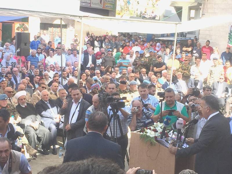ابراهيم من شبعا: سنواصل تطوير خططنا الادارية لحماية لبنان